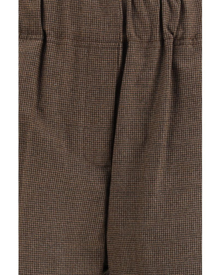 Max Mara Brown Wool Casual Pants