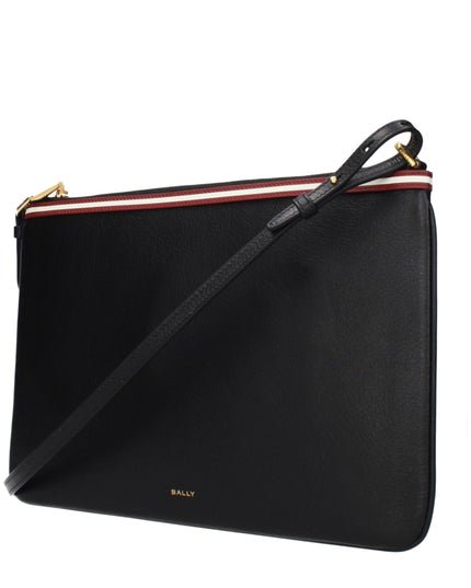 Bally Black Leather Crossbody Bag