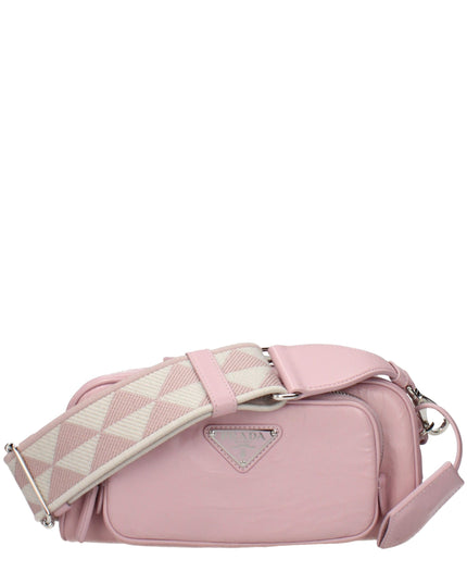 Prada Pink Leather Crossbody Bag
