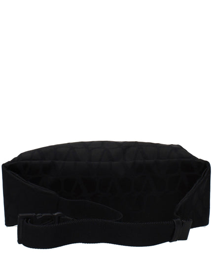 Valentino Garavani Black Fabric Backpack