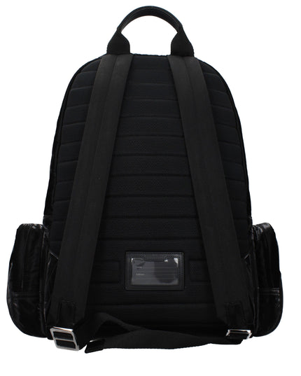 Dolce & Gabbana Black Nylon Backpack