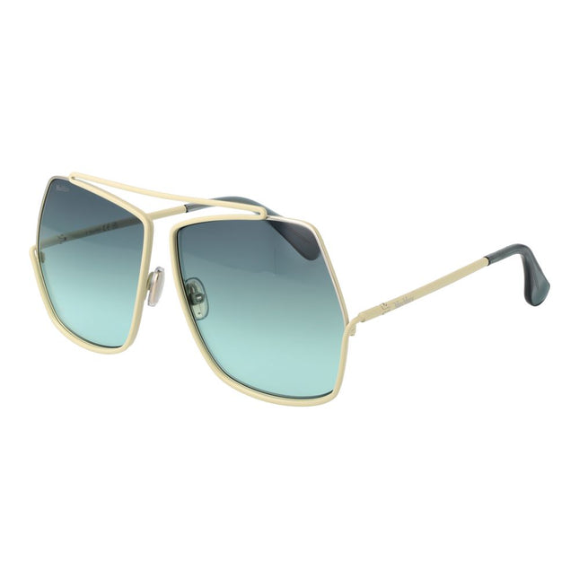 Max Mara Turquoise Metal Sunglasses