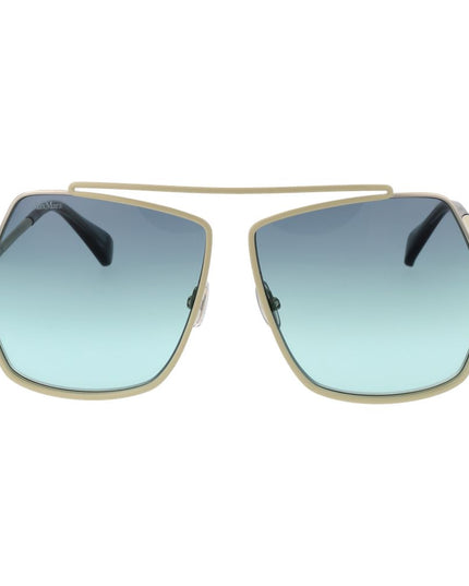 Max Mara Turquoise Metal Sunglasses