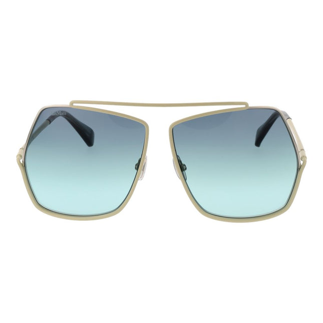 Max Mara Turquoise Metal Sunglasses