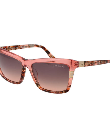 Marciano by Guess Pink Acetate Sunglasses