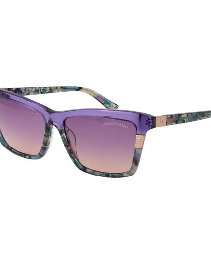 Marciano by Guess Purple Acetate Sunglasses