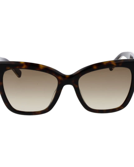 Longchamp Brown Acetate Sunglasses