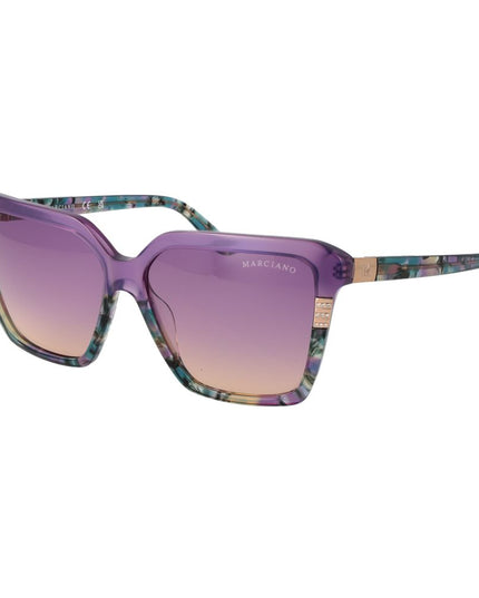 Marciano by Guess Purple Acetate Sunglasses