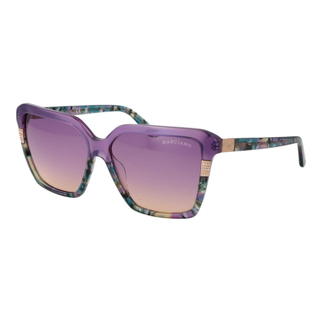 Marciano by Guess Purple Acetate Sunglasses