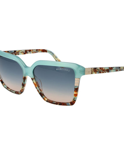 Marciano by Guess Turquoise Acetate Sunglasses