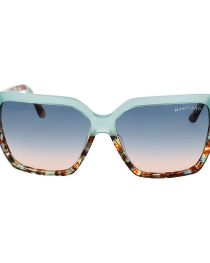Marciano by Guess Turquoise Acetate Sunglasses