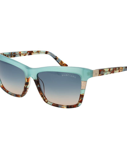 Marciano by Guess Turquoise Acetate Sunglasses