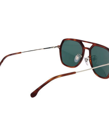 Lozza Brown Metal Sunglasses