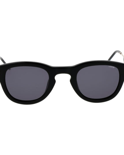 Lozza Black Cellulose Acetate Sunglasses