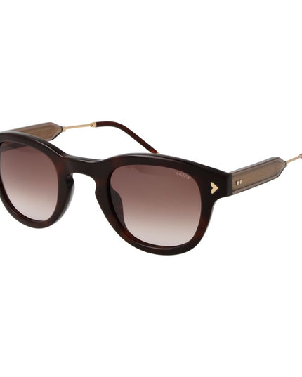 Lozza Brown Cellulose Acetate Sunglasses