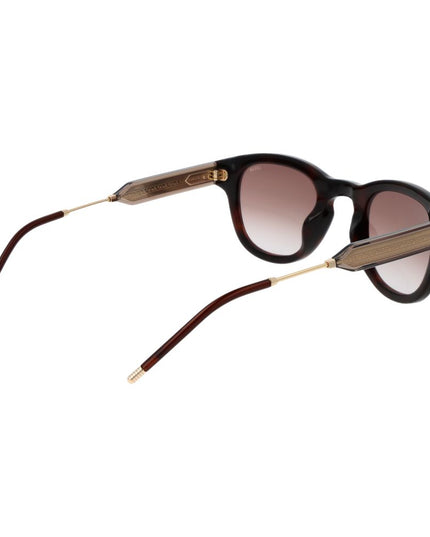 Lozza Brown Cellulose Acetate Sunglasses
