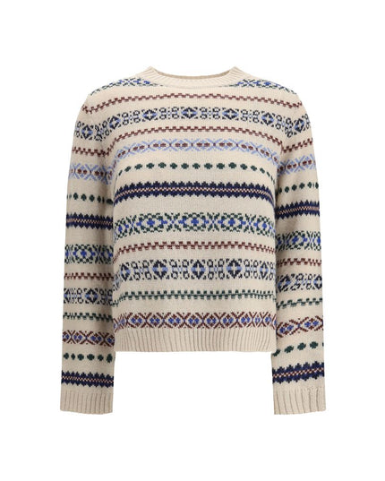 Max Mara Multicolor Marabou Sweatshirt