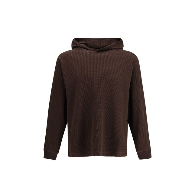 LAMINAR Brown Cotton Sweatshirt