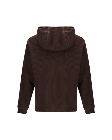 LAMINAR Brown Cotton Sweatshirt