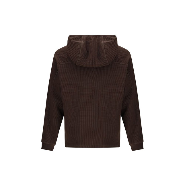 LAMINAR Brown Cotton Sweatshirt