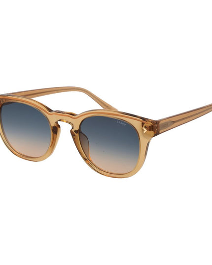 Lozza Beige Plastic Sunglasses