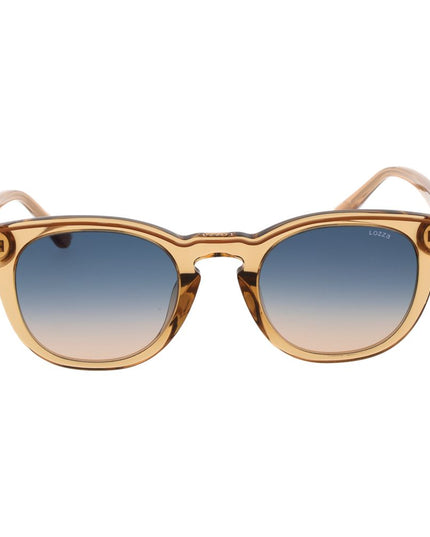 Lozza Beige Plastic Sunglasses