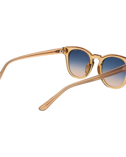 Lozza Beige Plastic Sunglasses