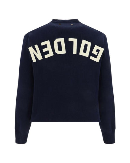 Golden Goose Blue Nylon Sweatshirt