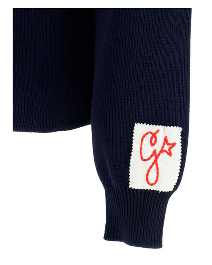 Golden Goose Blue Nylon Sweatshirt