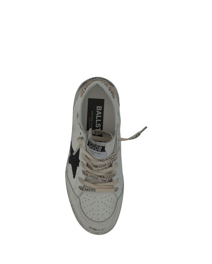 Golden Goose White Calf Leather Bos Taurus Low Top Sneakers