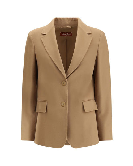 Max Mara Beige Fleece Wool Clothing