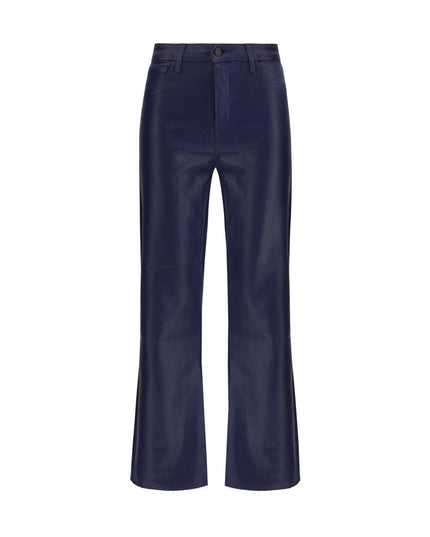 L'Agence Blue Cotton High-Waisted Jean