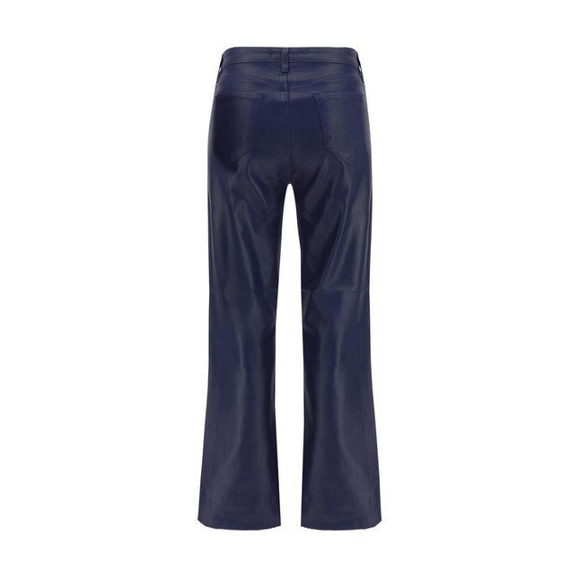 L'Agence Blue Cotton High-Waisted Jean
