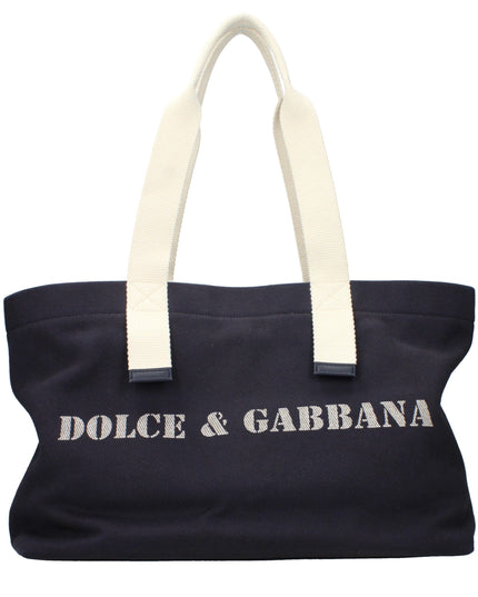 Dolce & Gabbana Blue Fabric Shoulder Bag
