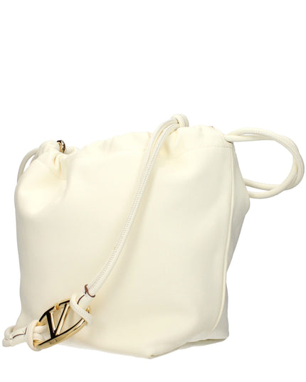 Valentino Garavani Beige Leather Shoulder Bag