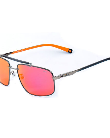Fila Gray Metal Sunglasses