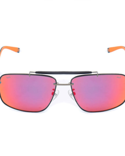 Fila Gray Metal Sunglasses