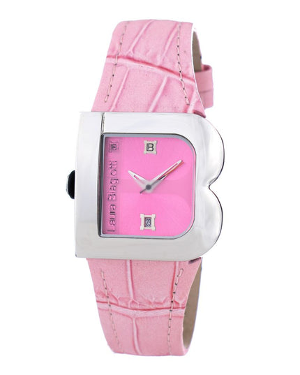 Laura Biagiotti Multicolor Leather Dress Watch