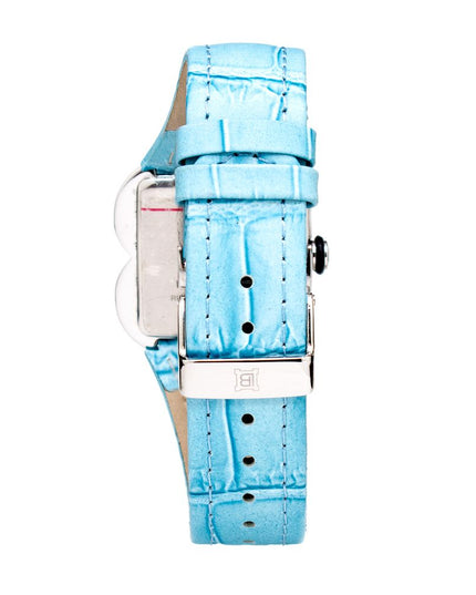 Laura Biagiotti Blue Leather Dress Watch