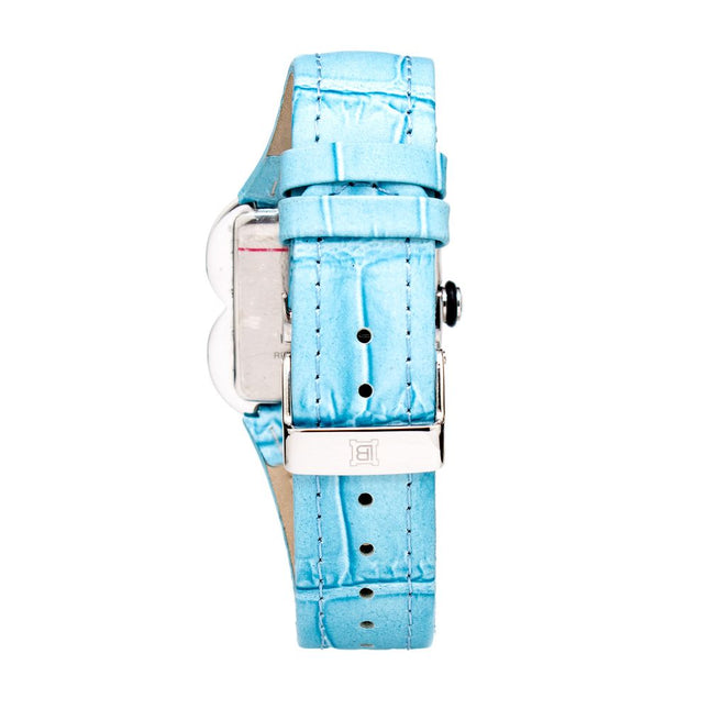 Laura Biagiotti Blue Leather Dress Watch