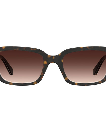 Love Moschino Brown Acetate Sunglasses