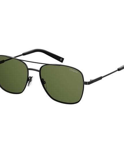 Polaroid Black Metal Sunglasses