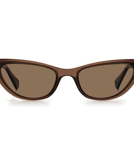 Polaroid Brown Plastic Sunglasses