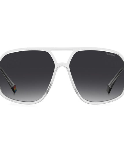 Polaroid Transparent Plastic Sunglasses