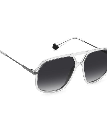 Polaroid Transparent Plastic Sunglasses