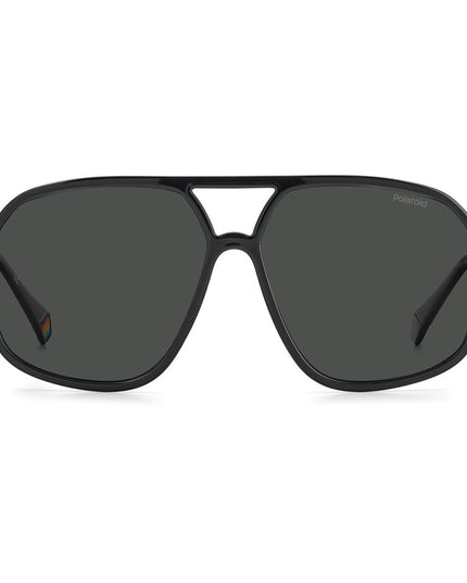 Polaroid Gray Plastic Sunglasses