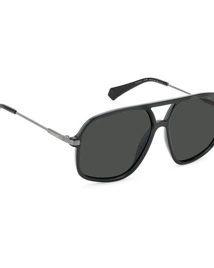 Polaroid Gray Plastic Sunglasses
