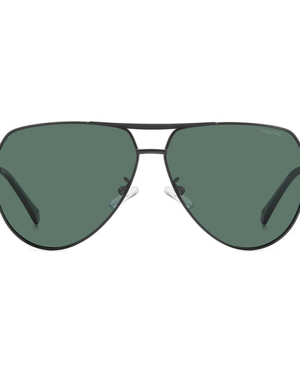 Polaroid Black Metal Sunglasses