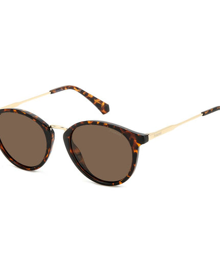 Polaroid Brown Resin Sunglasses
