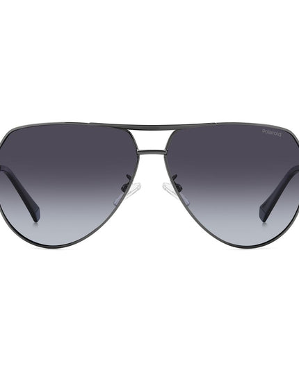 Polaroid Gray Metal Sunglasses